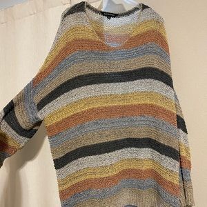 Oversized striped top